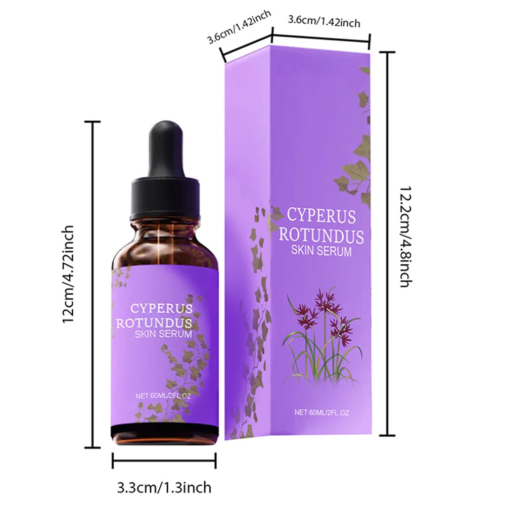 Cyperus Rotundus Skin Serum Natural Hair Removal Oil Women Body Hair Removal Liquid Hair Growth Inhibitor Non-Irritating Safe