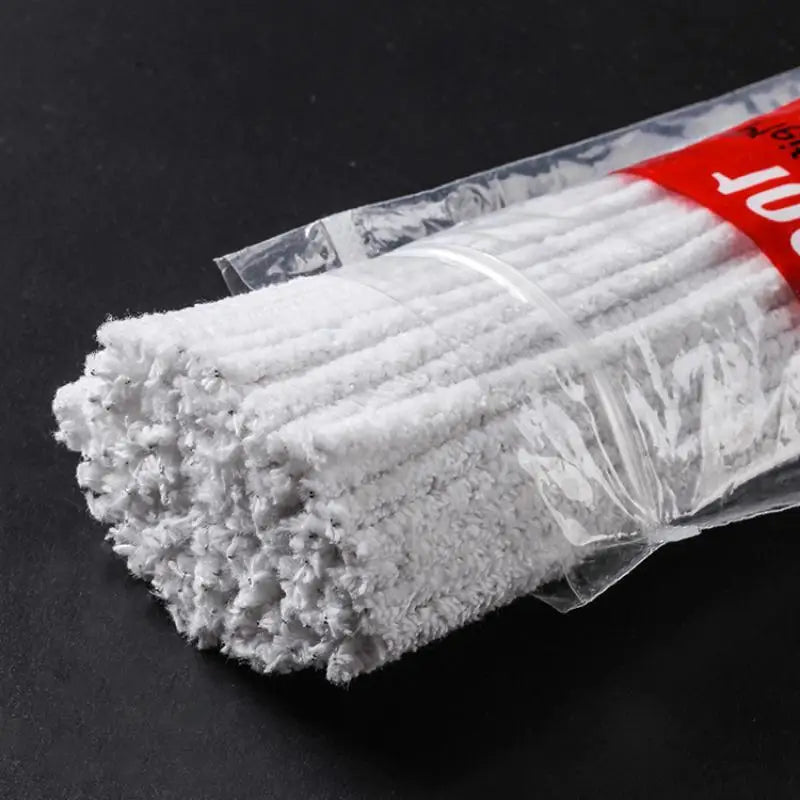 Smoking Essentials: 100pcs Wooden Pipe Cleaning Tools for Tobacco Pipes