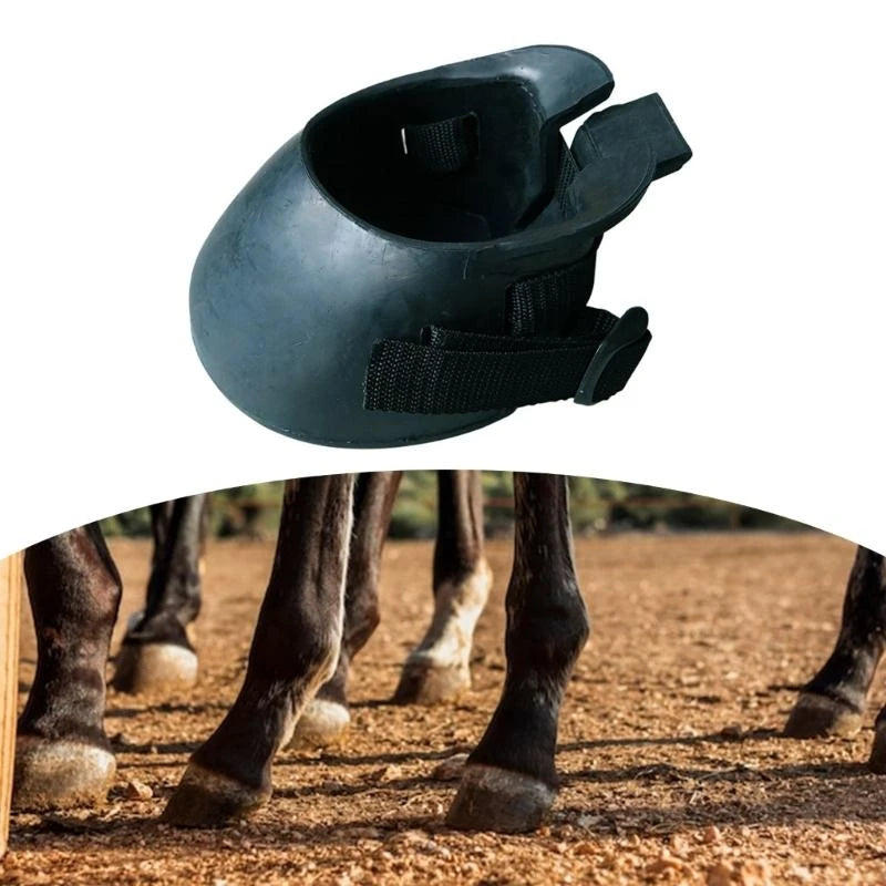 1 Pair Equine Boot Hooves for Horse Hoof and Comfort Horse Hoof Boot Light Weight Horse Foot Hoof Boot Wrap