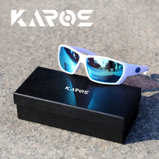 Polarized Sunglasses Men Comprehensive Protection Sun Glasses Comfortable Lightweight Frame Sport Eyeglasses for Driving Fishing