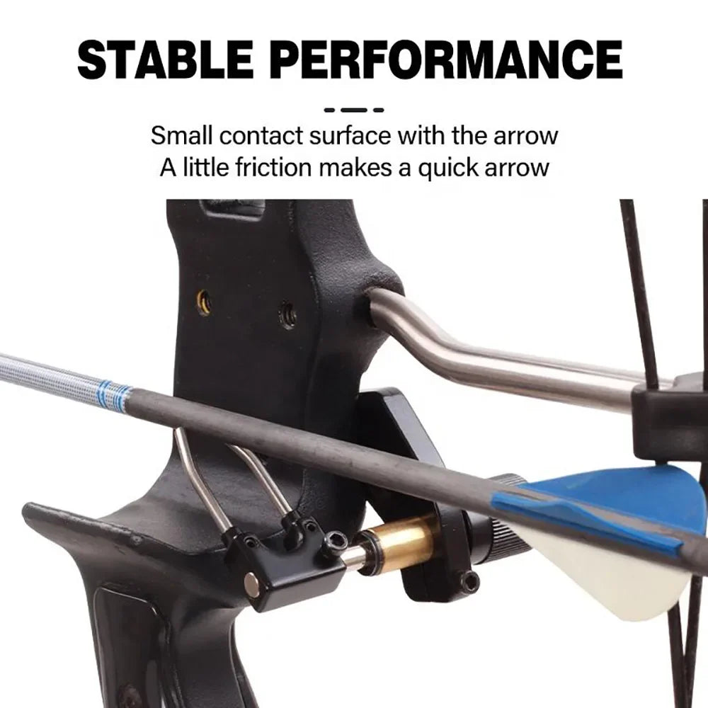 Archery Arrow Rest Compound for RH Type Recurve Bow Hunting Right Hand Estilingue Arrow Shooting Accessory 1Pc