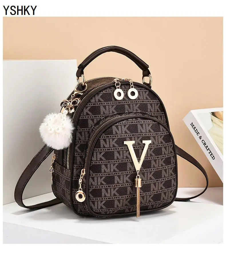Women's bag 2025 new fashion women's bags hit color hand-held  bag Europeand the United States all-match shoulder messenger bag