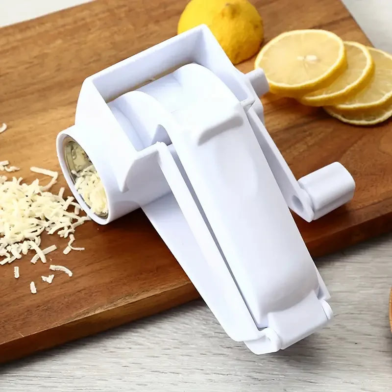 Rotary Cheese Grater - Hand Crank Easy Operation | Perfect for Pasta & Pizza Topping Your Pizza Making Best Friend Easy to Clean