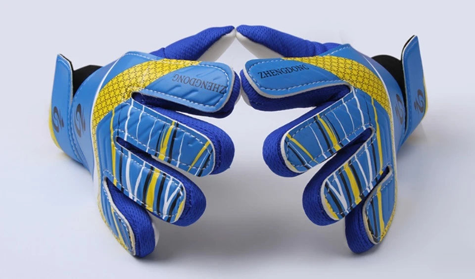 Loogdeel Football Goalkeeper Gloves Finger Protect Thickened Anti-slip Wear-resistant Adult Child Soccer Training Sports Gloves