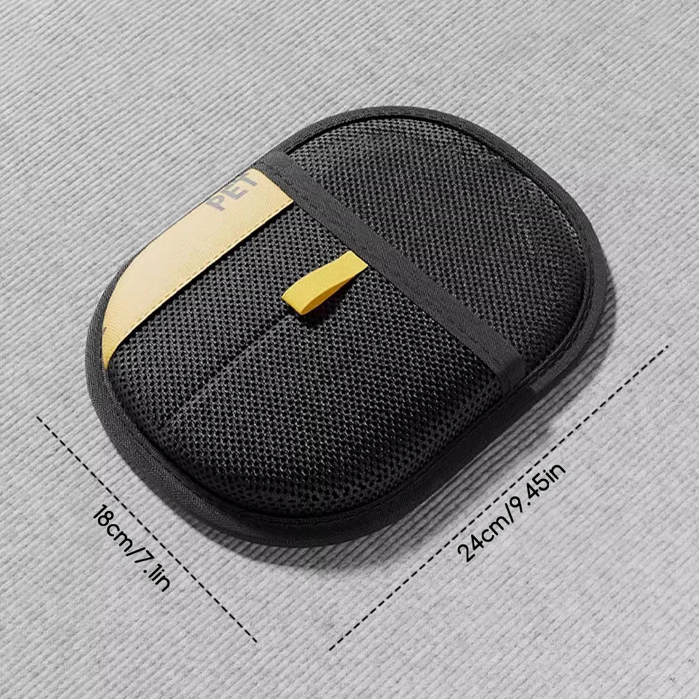 Pet Hair Remover Electrostatic Gloves Fur Catchers Quick Efficient Double Sided Electrostatic Protection Pet Hair Remover Mitten