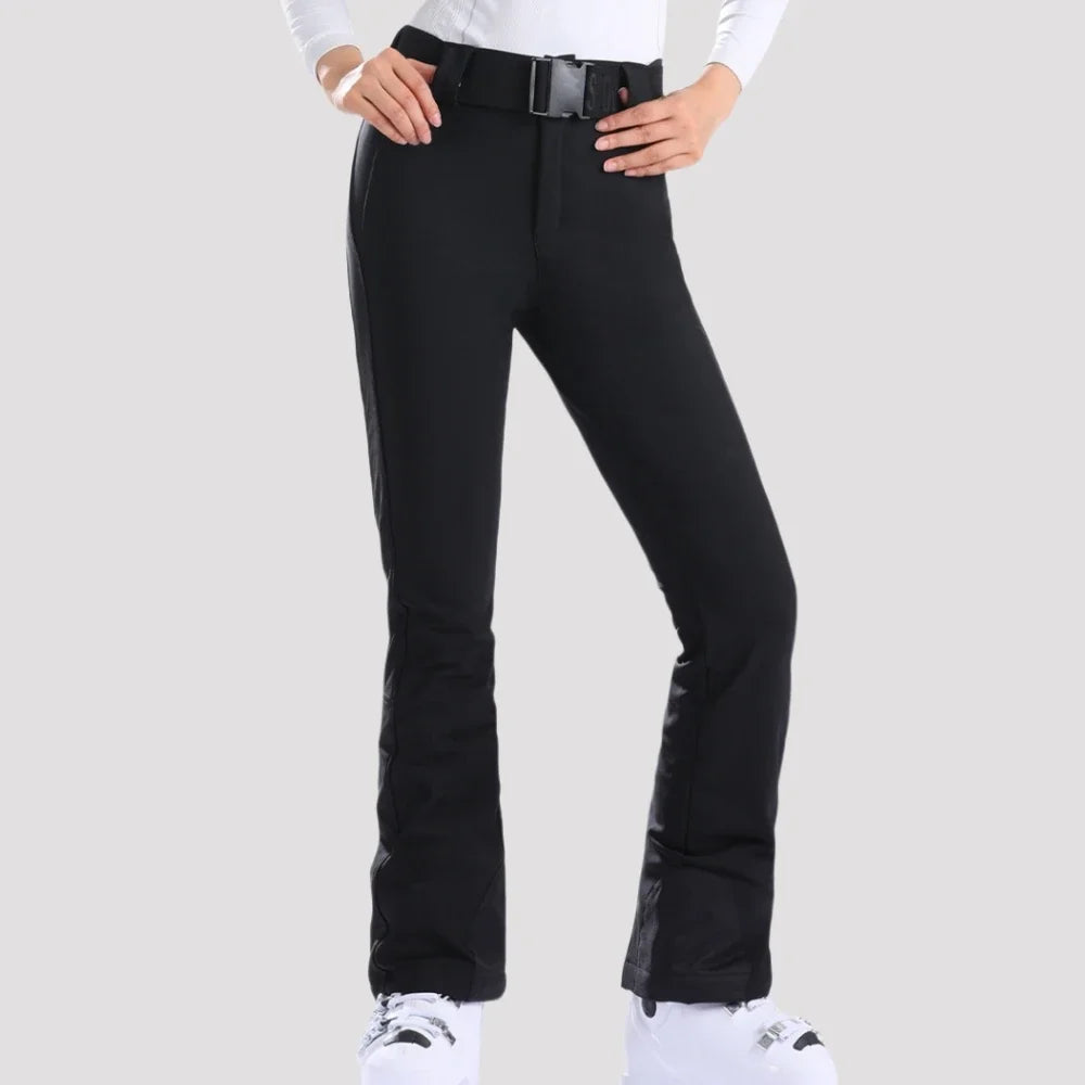 Winter New Skiing Pants Women Slim Fit Snow Trousers Outdoor Warm Sweat Pants Windproof Ski Pants Waterproof Snowboard Clothes