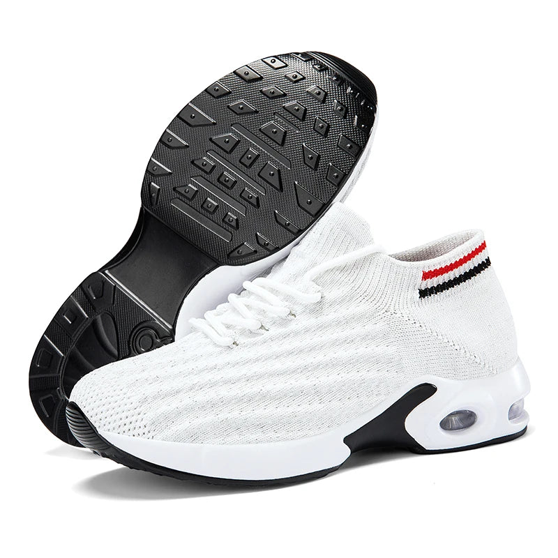 2025 New Women Walking Shoes Fashion Slip on Sock Sneakers Women Casual Breathable Wedges Shoes Ladies Loafers Flats Tenis shoes