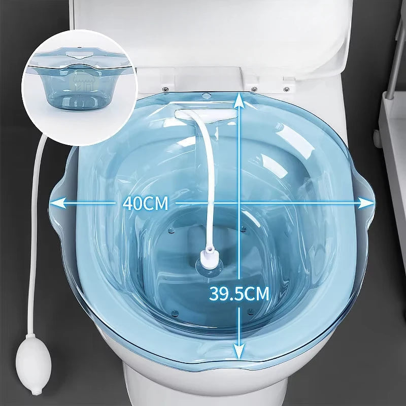 Portable Bathtubs Folding Bidet Maternity Self-Cleaning Private Part Buttock Rinse Perineal Soak Bath Hemorrhoid Treatment Bidet