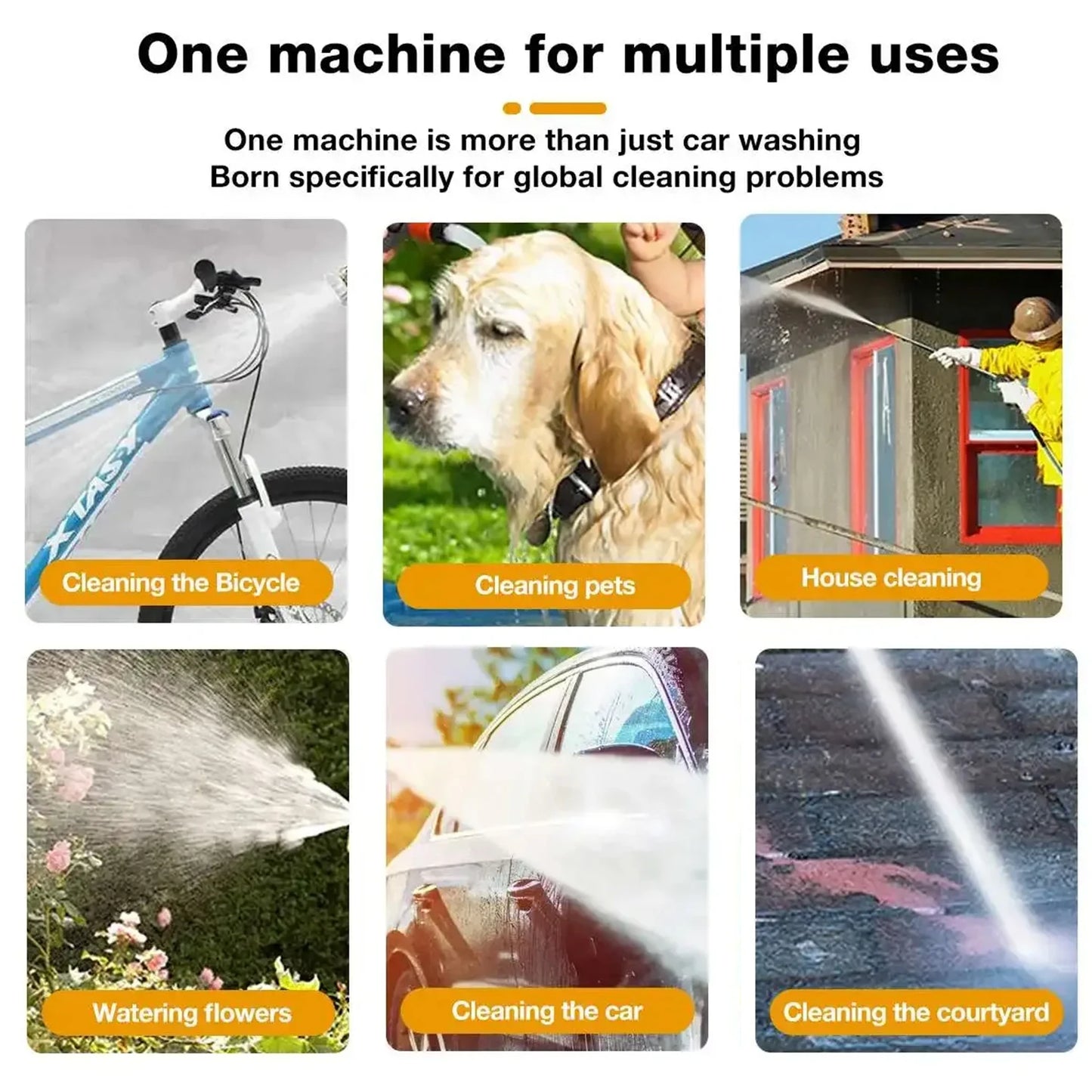 Portable Pressure Washer Pressure Washer 3.5 l Min 1500w 1999w 5m None Yes 220v Pressure Washers Jet Washer Factory