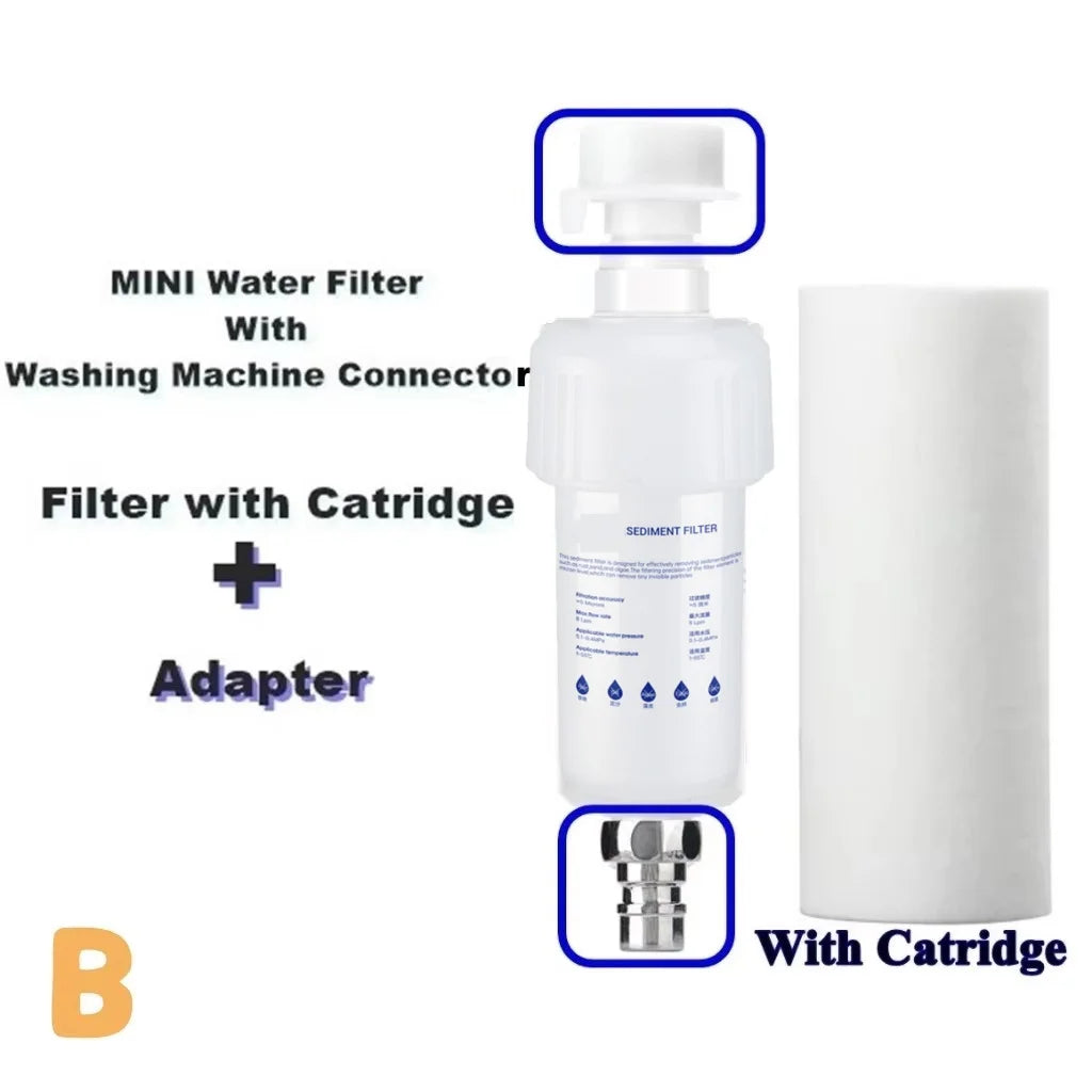 5'' PRE FILTER Water Filter Cartridge Washing Machine Filter Toilet Water Heater Sediment Filter Shower Replacements Pre-filter