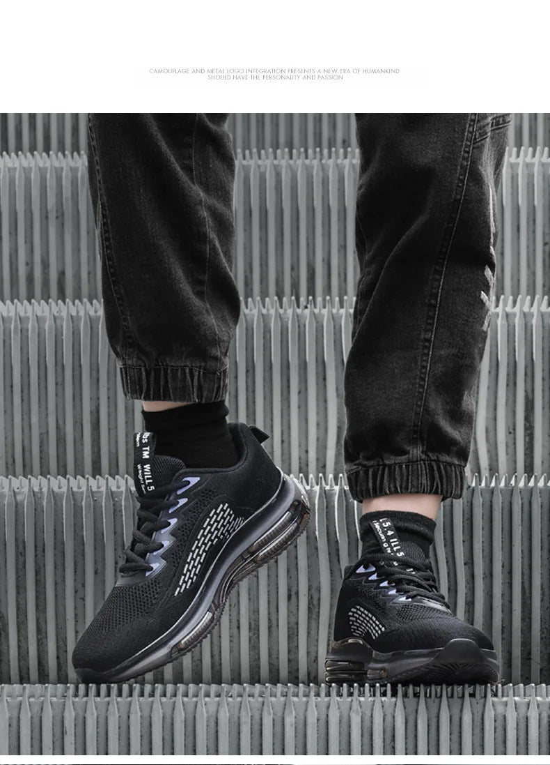 Running Shoes for Men Breathable Sneakers Fashion Lightweight Men Sports Shoes Outdoor Comfortable Tennis Basketball Shoes 39-48