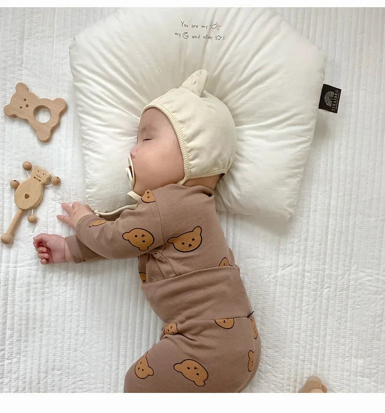 Baby Clothes 2pcs Sets Autumn  Winter Baby Pajama Set Bottom Underwear Two-piece Set Cotton Baby Boy Long Sleeves Outfit