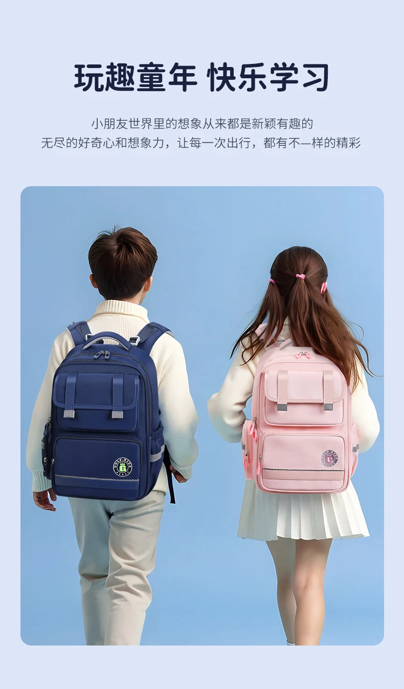 GOLF Primary School Bags for Girls Pink School Backpacks 9 to 10 Years Bookbags Kids Orthopedic Backpack Grade 1 to 4 Boys 2025