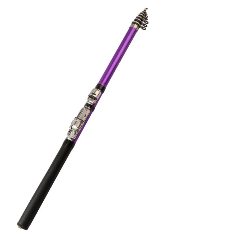 Rock Fishing Rod Small FRP Soft Tail  Portable Telescopic Short Joint Long Range Vara De Pesca Canne a Peche