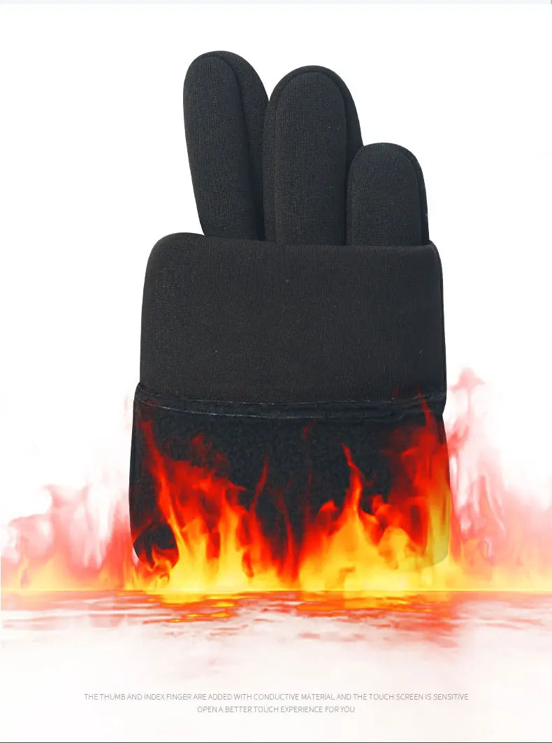 Football Gloves Waterproof Thermal Grip Outfield Cycling Player Bicycle Field Bike Sports Sports Outdoor guantes moto