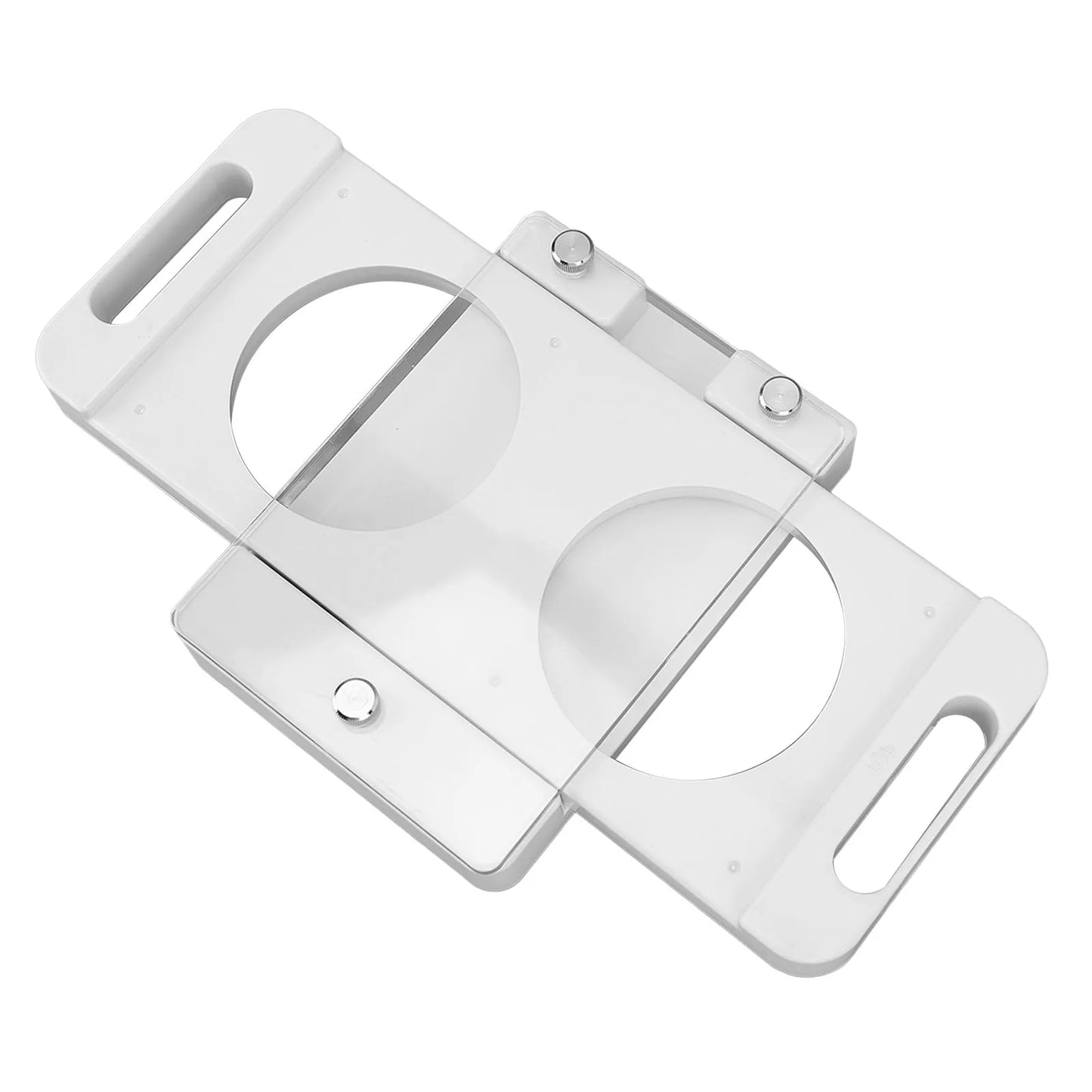 Hamburger Press Patty Maker Hamburger Pressing Mould Maker Tool 2 Holes for Sausage Filler Meat Grinder Burger Press Maker