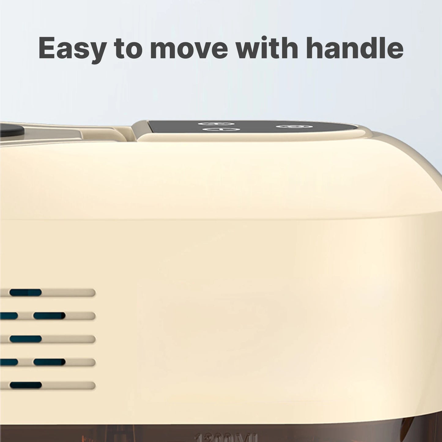 Handheld Steam Cleaner 6 Levels Adjustable 105℃/221℉ Deep Cleaning Steamer 1200ml Water Tank High Temp Steam Cleaning Machine