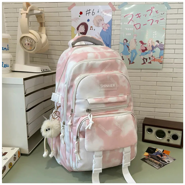 Children's Schoolbags Primary School Schoolbag backpack for Girls junior high school large-capacity school backpacks