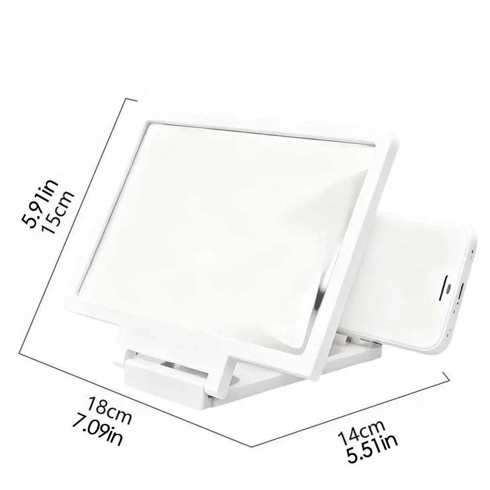MobilePhone Screen Magnifier Enlarger Foldable Tool Portable Phone Screen Magnifier For Daily Reading Learning Movie Streaming