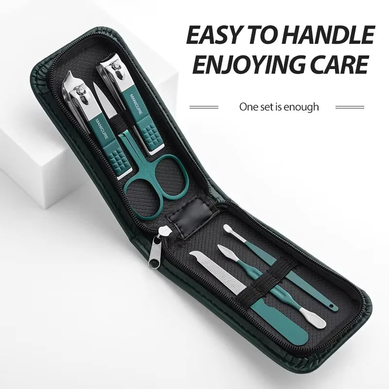 Nail Clipper Set, a 6-Piece Portable Household Nail Tool Set For Men And Women, Specifically Designed For Nail Art And Beauty