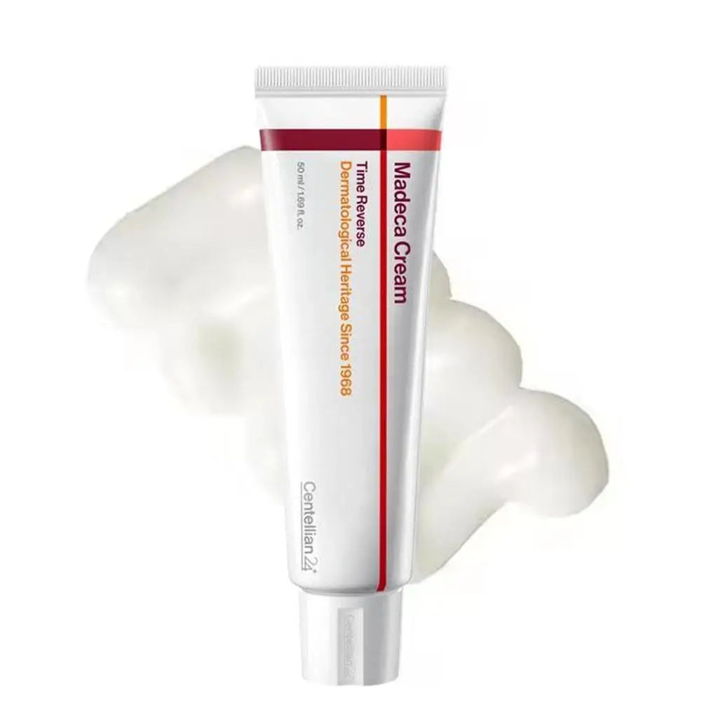 Advanced Korean Centella Asiatica Time Reverse Moisturizing Face Cream 50ml Fast Absorbing Lightweight Brightening Skincare