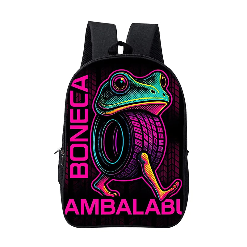 Cartoon Anime Game School Bag for Boy Girls Durable and Softback for Books Bag Italian Brainrot Children Backpack