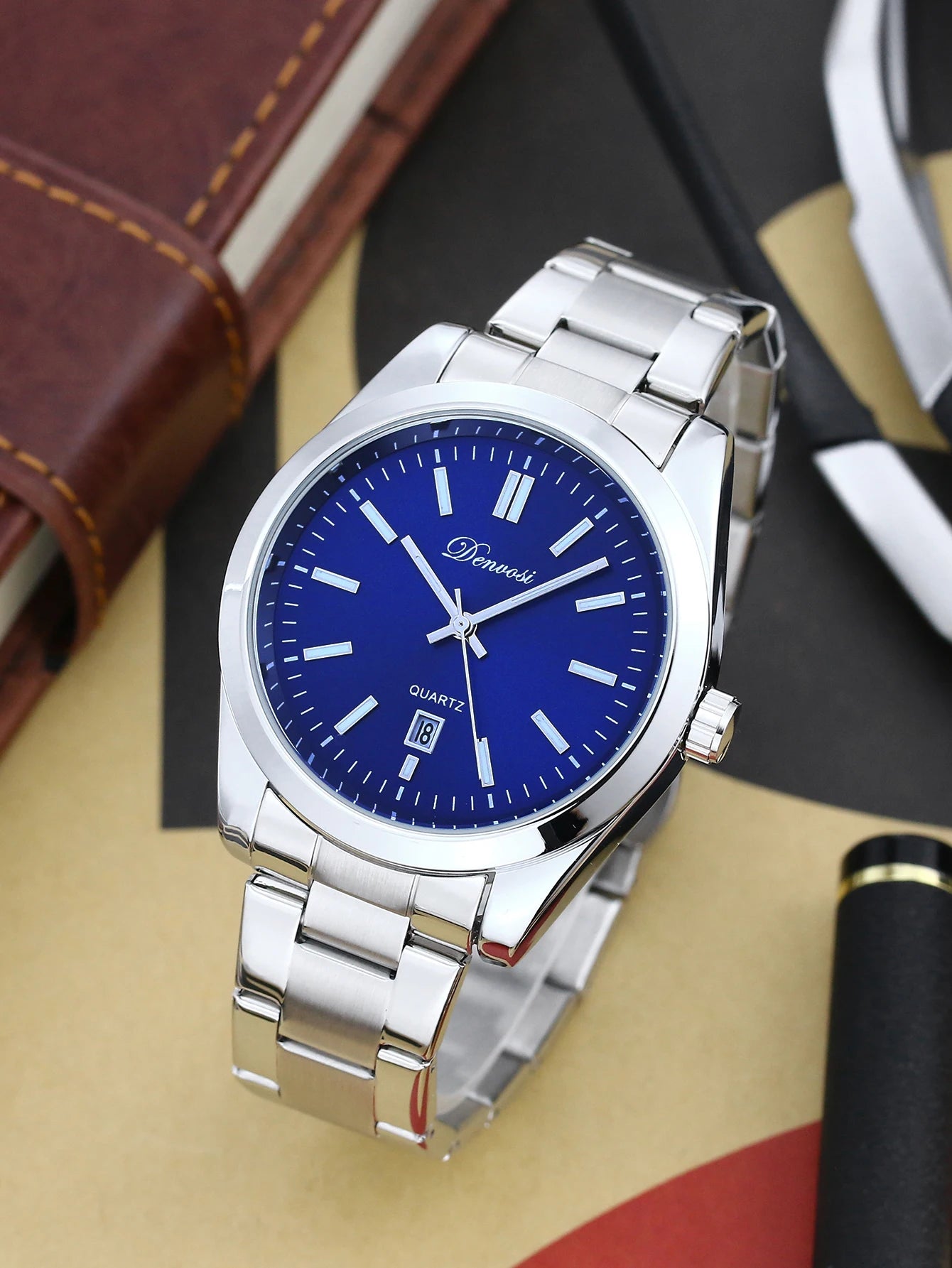 New Men's Watch Casual Style Simple business Waterproof Quartz Luminous Watch  Minimalist style wristwatch for men