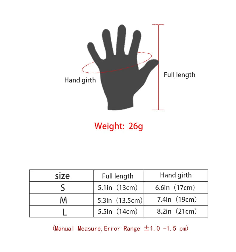 Weight Lifting Gloves Full Palm Protection, Workout Gloves for Gym, Cycling, Exercise, Breathable, Super Lightweight for Mens an