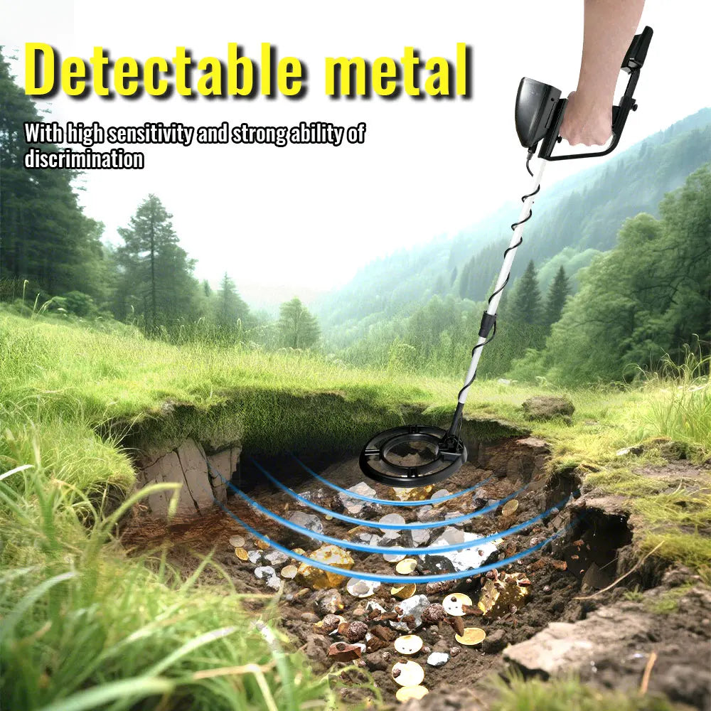 Metal Detector MD-4060 Professional Underground Gold Detectors Pinpointer Detecting Jewelry Treasure Hunter High Sensitivity