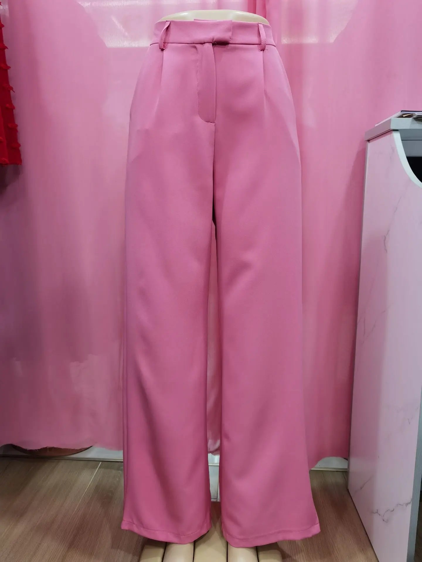 2025 New Pants Commuting High Waist Drape Straight Pants Formal Pants Casual Suit Long Pants Women
