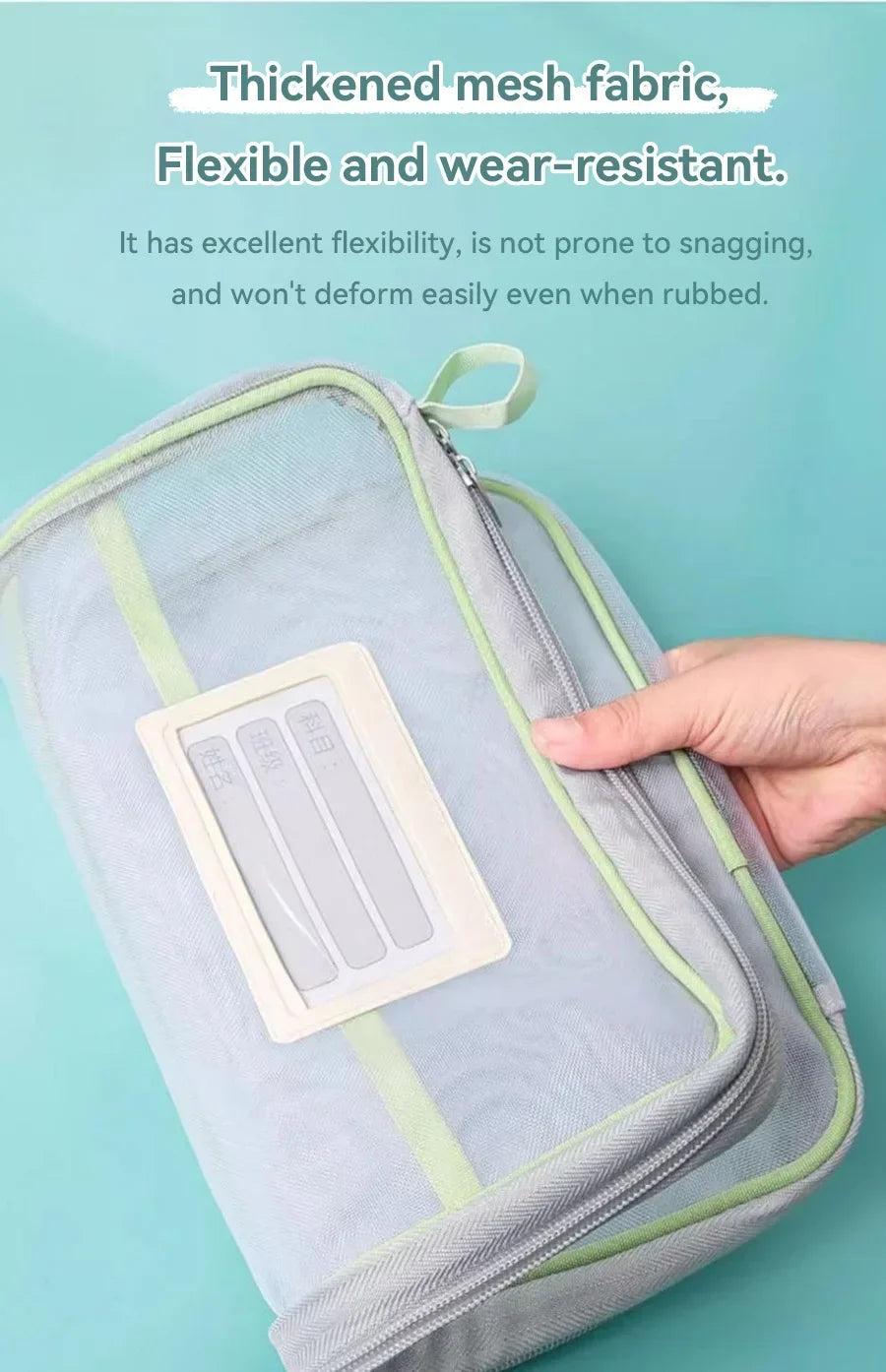 A4 Student Teacher Books Storage Bags Large Capacity Stationery Organizer Bag Folders School Office Supplies Stationary Bag