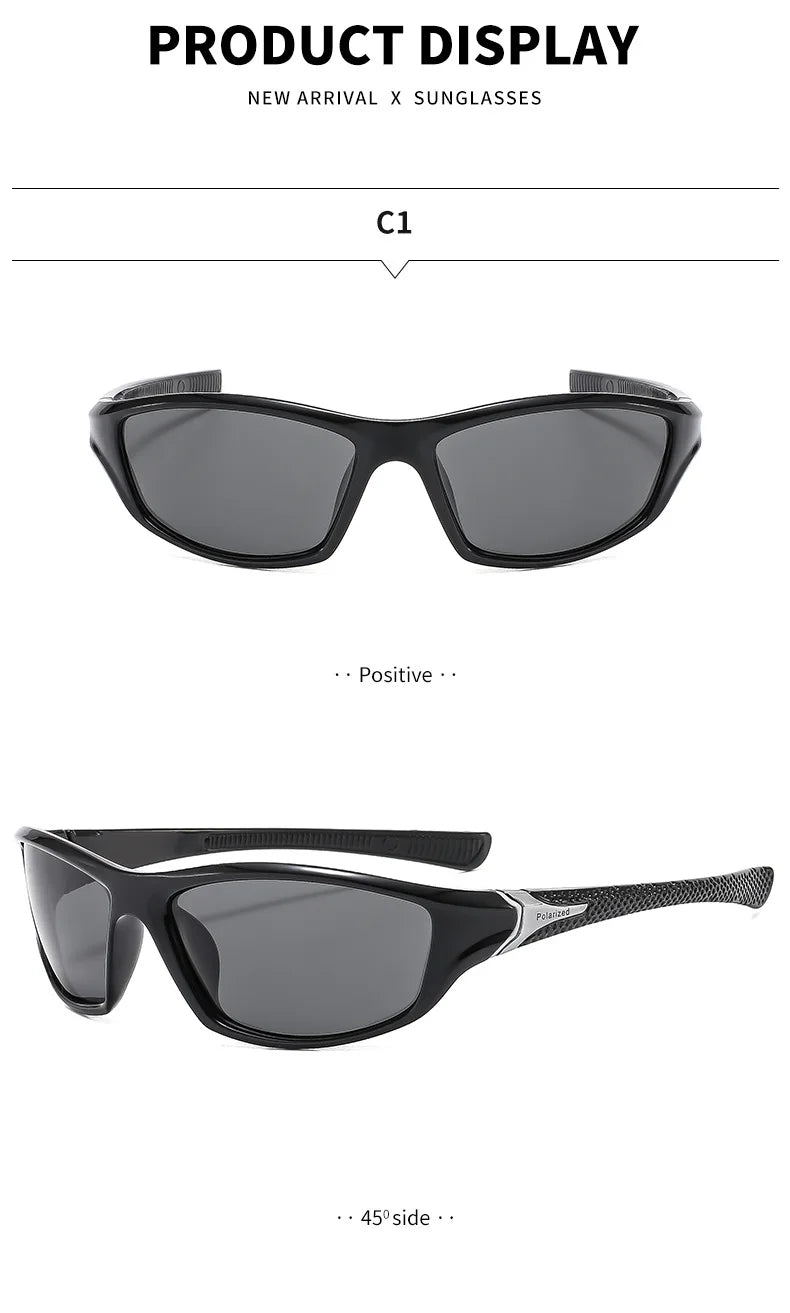 Polarized Fishing Sunglasses 2025 Men Women Sun Glasses Fishing Camping Driving Eyewear Outdoor Sports Goggles UV400 Sunglasses