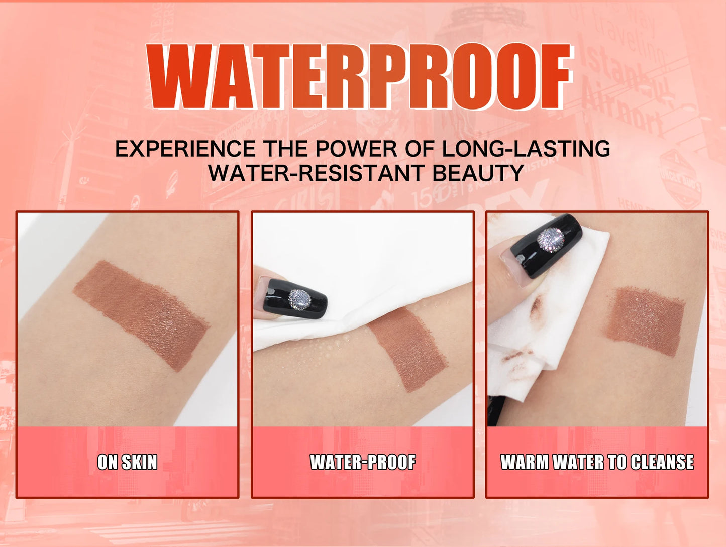 Waterproof Long Lasting Lip Liner Pencil, High Pigment Smooth Matte Lip Liner, Sweatproof Non-Fading Lip Contour Makeup