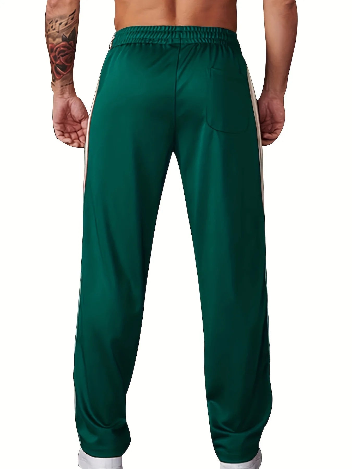 2025 New Summer Men's Casual Sports Pants Gym Workout Joggers Running Trousers for Men Waist Lightweight Quick Dry