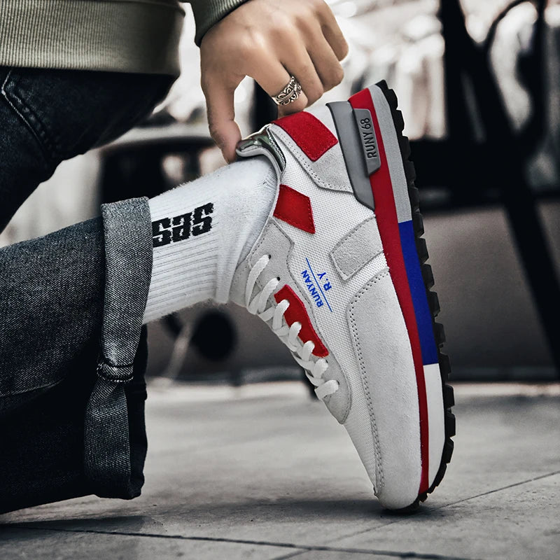 Running Shoes for Men Sports Anti-skid Walking Wear-Resistant Jogging Sneakers Choice Outdoor Lightweight Soft Man Mens Casual