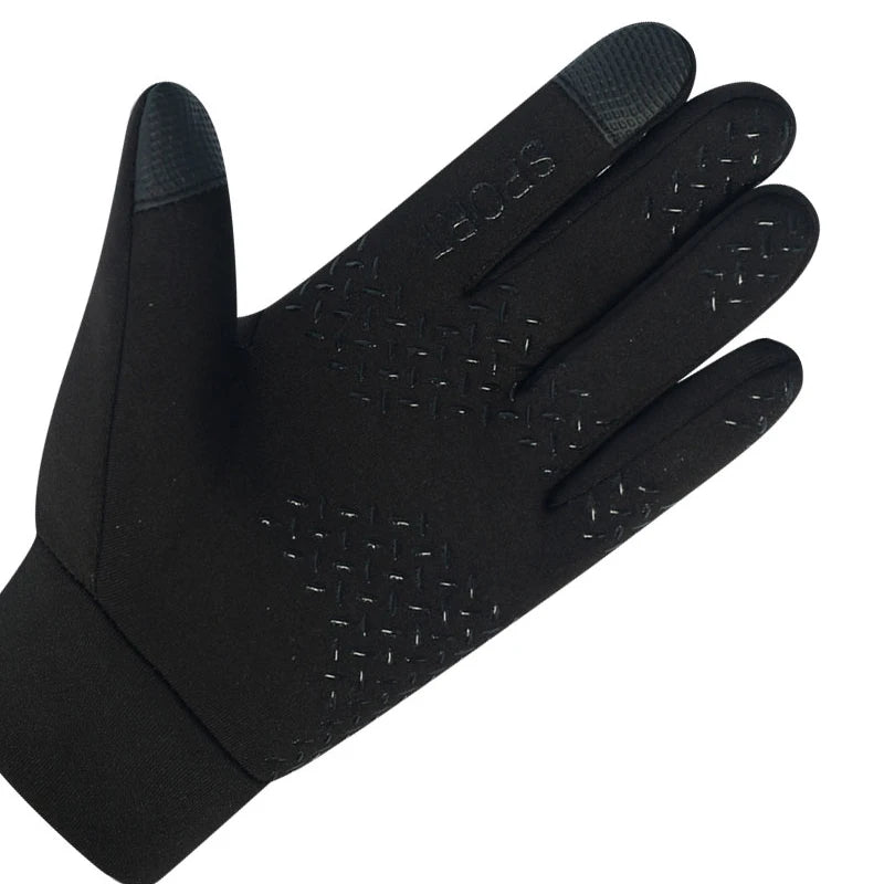 Football Gloves Waterproof Thermal Grip Outfield Cycling Player Bicycle Field Bike Sports Sports Outdoor guantes moto