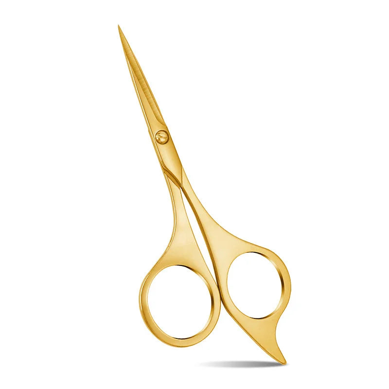 Professional Stainless Steel Scissors, Ergonomic Design, High-precision Blade, Sharp and Durable, Suitable for Cutting Eyebrows