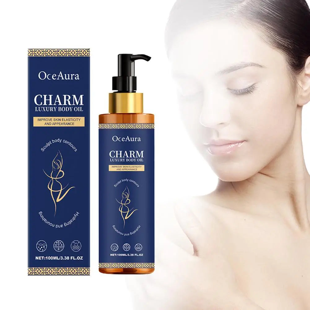 OceAura Natural Plant Oil Body Oil Moisturizes Softens Skin Reduce Cellulite Leaving Supple Gentle Refreshing Smooth Non-sticky