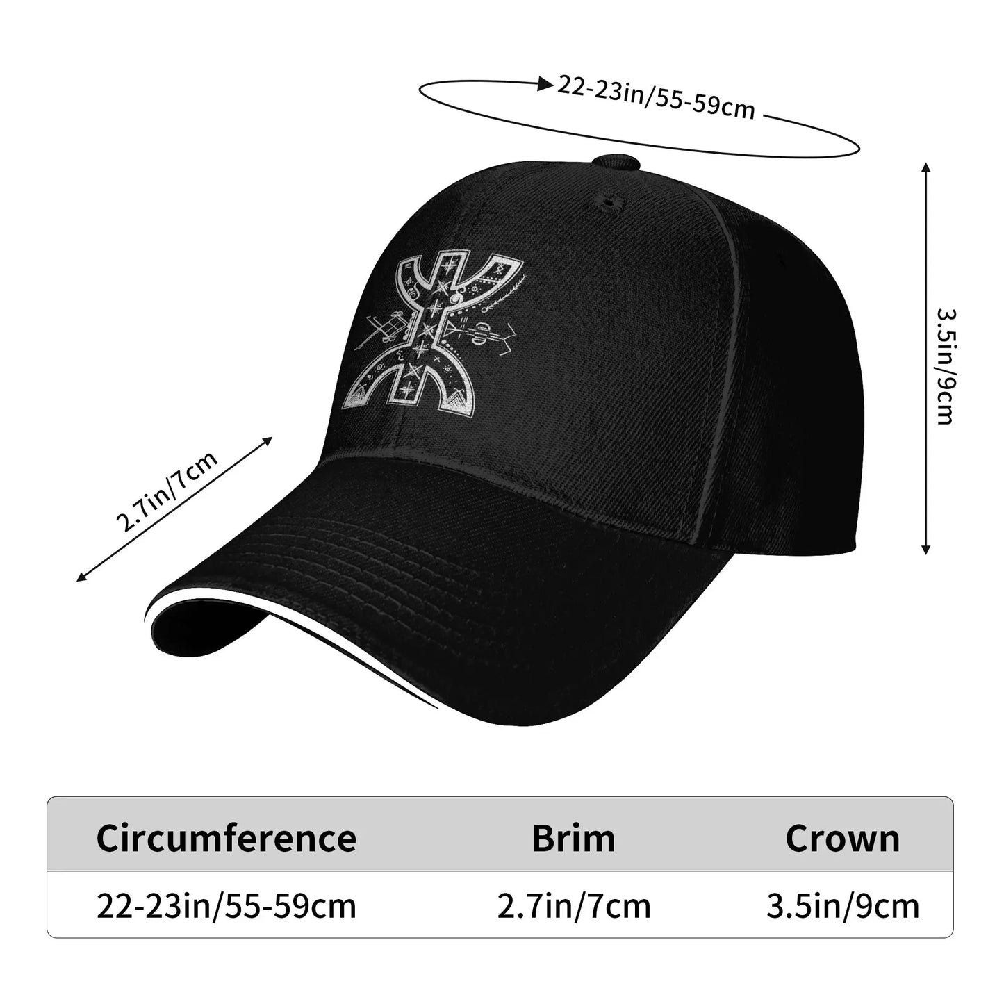 Berber Kabyle Amazigh  Baseball Cap  Fashion Trucker Hat Spring Women Men Outdoor Sports Baseball Caps