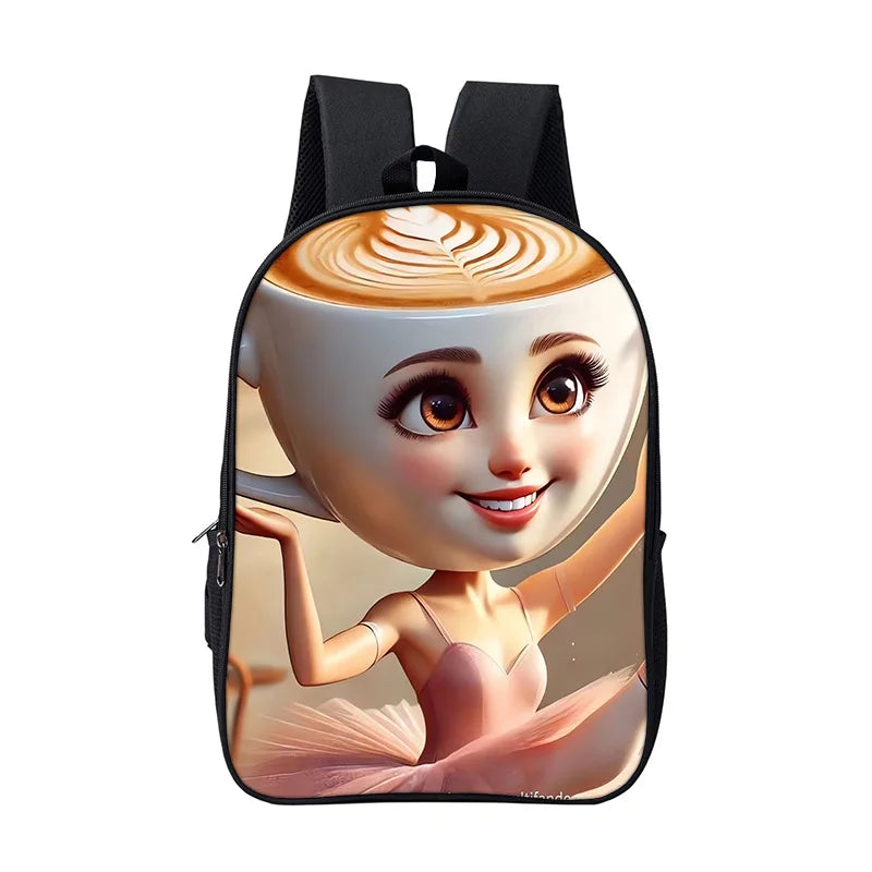 Cartoon Anime Game School Bag for Boy Girls Durable and Softback for Books Bag Italian Brainrot Children Backpack
