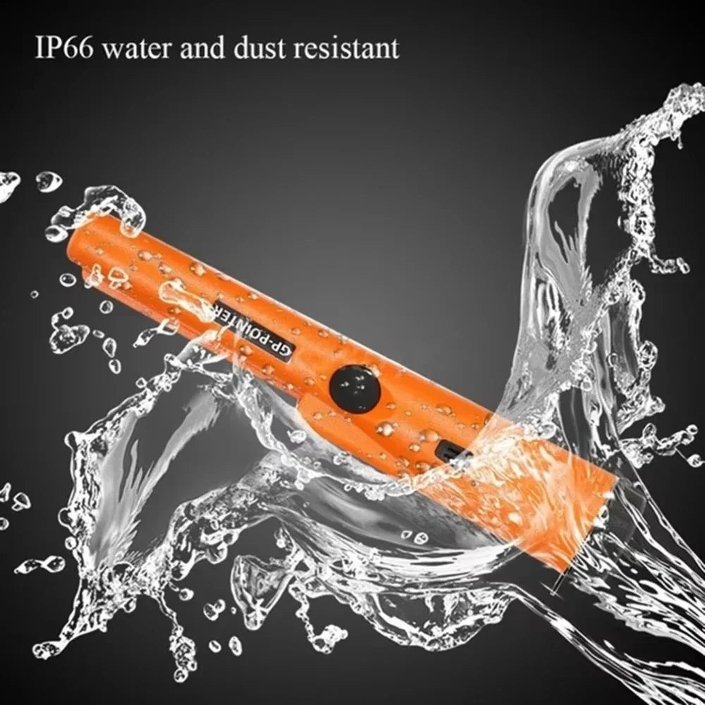 Metal Detector Professional Waterproof Handheld  Handheld  360° Scanning Unearthing Treasure Finder with High Sensitivity