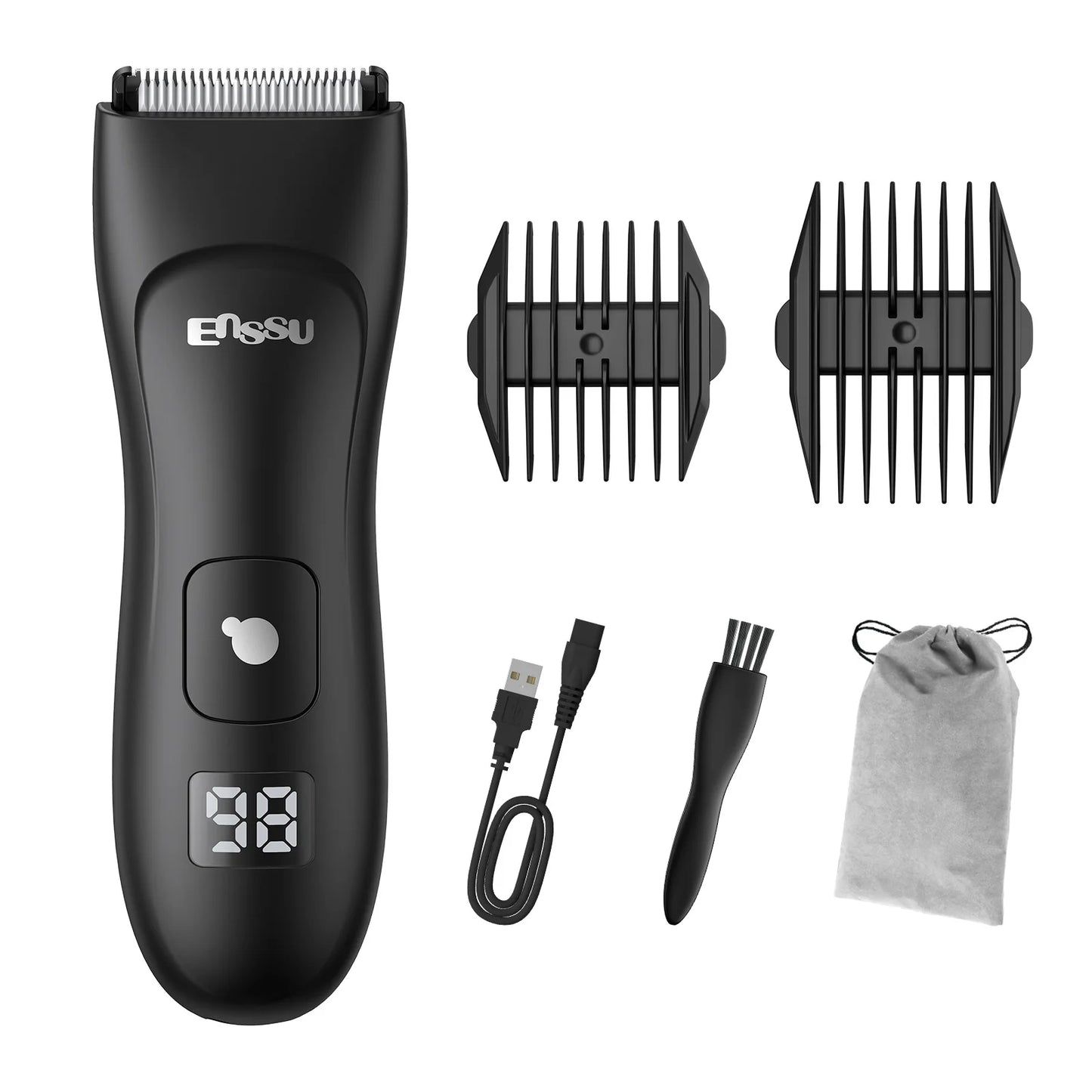 Mens Body Hair Trimmer for Men Balls Women Lady Shaver Hair Removal Bikini Trimmer Groin & Body Shaver Groomer Arm Beard Razor