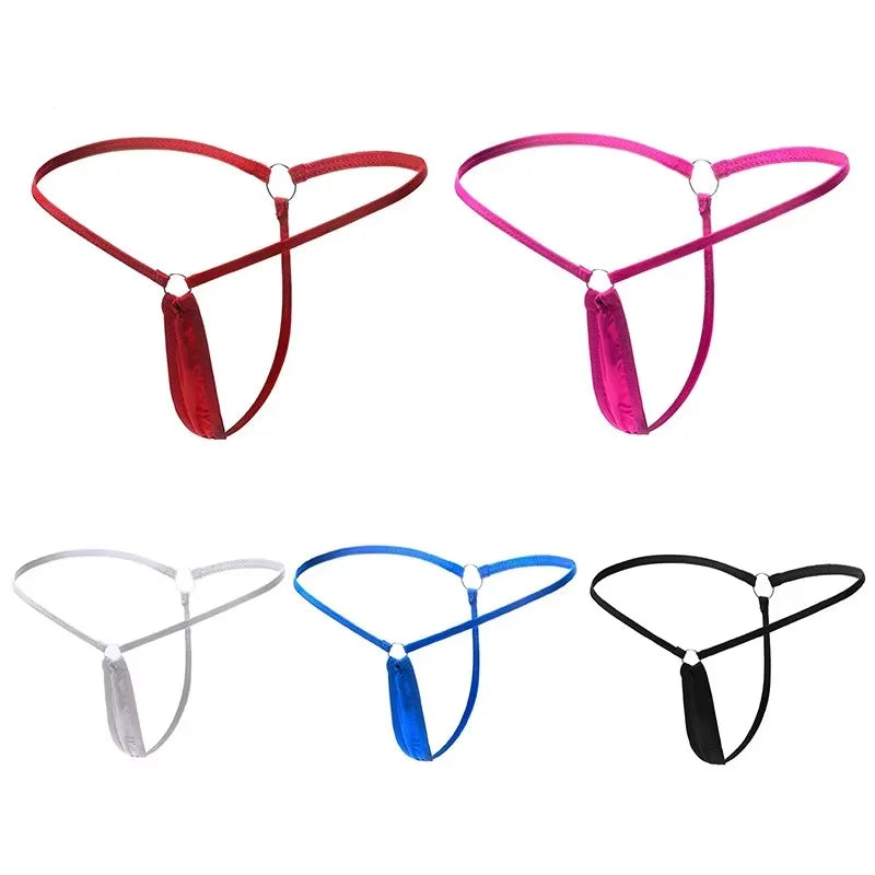 Sexy Thong Thin Strap Women's Panties Exotic Lingerie T Back Ladies Thongs Low Waist Micro MINI G-String Female Tanga Underwear