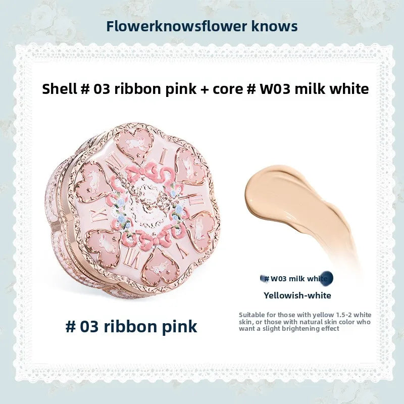 [New Product] Bonnie Garden Flower Knows Air Cushion Powder Delicate Skin Concealer Makeup