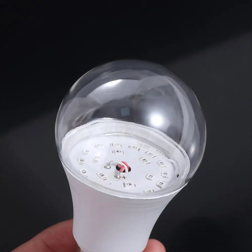 Floodlight Blacklight Ultraviolet Lamp UV Purple Bulb Atmosphere 360 Glow UV Light Bulbs E27 10W Purple Black Light Bulb Disco