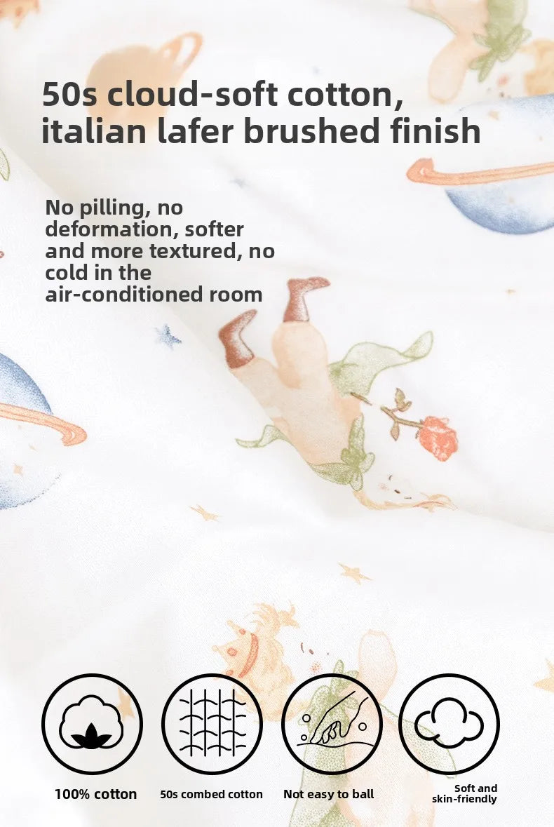 Baby Bib - 100% Cotton Waterproof Drool Cloth Newborn 360-Degree Extra-Large Absorbent Bib Feeding Bib