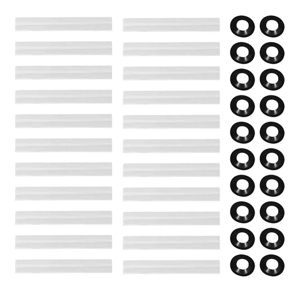 20pcs Quiet Roller Garage Door Rollers High Load Precision Bearing Garage Roller Kit Noise Reduction Heavy Duty