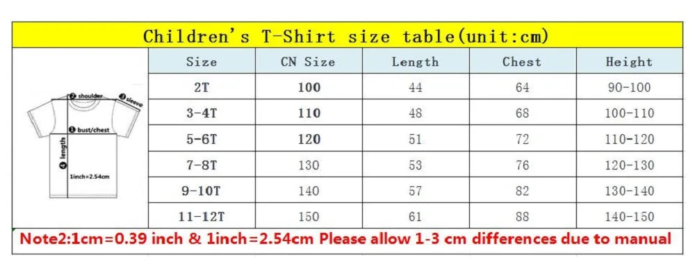 POU Kawaii Print Anime T-shirts Kids Cartoon Manga Tshirt Kawaii Comic Cotton Short Sleeve Boys/Girls T Shirt Teens Streetwear