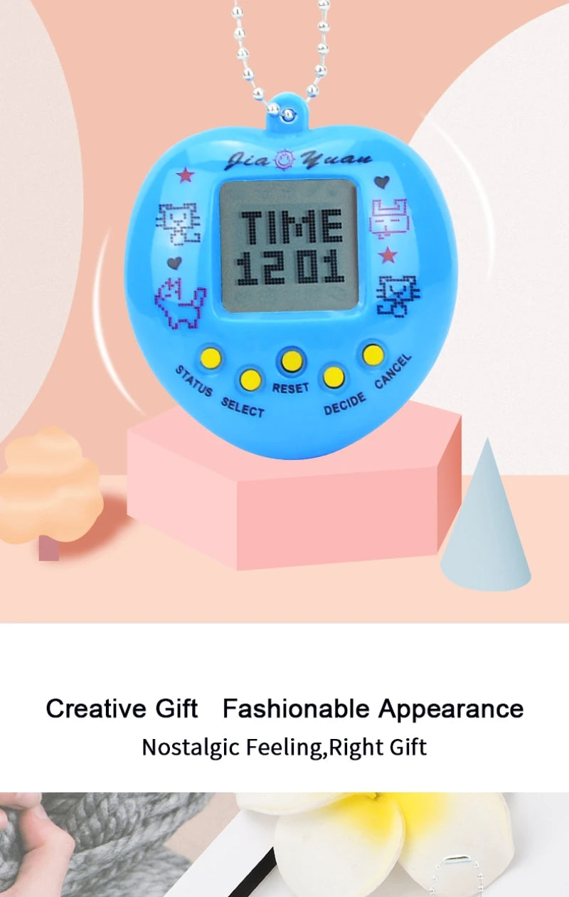 Virtual Pet Tamagotchi Tamagochi Toy in Russian Original German Spanish Polish Electronic Animals Kid Play Game Boy Child Pixel