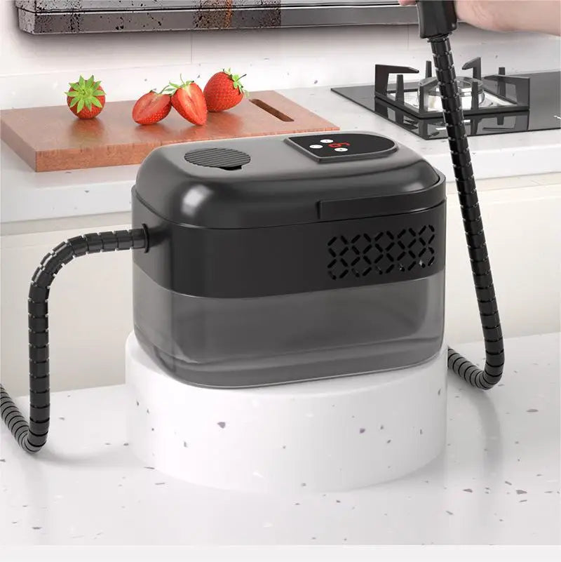HOMEFISH 2500W Handhled Steam Cleaner High Pressure and Temperature For Household Kitchen Hood Car Smart Jet Washer